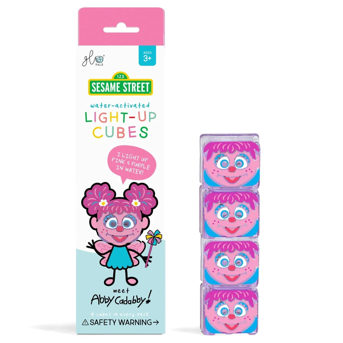 Cubos ¡con luz! para el baño GLOPALS · ABBY CADABBY