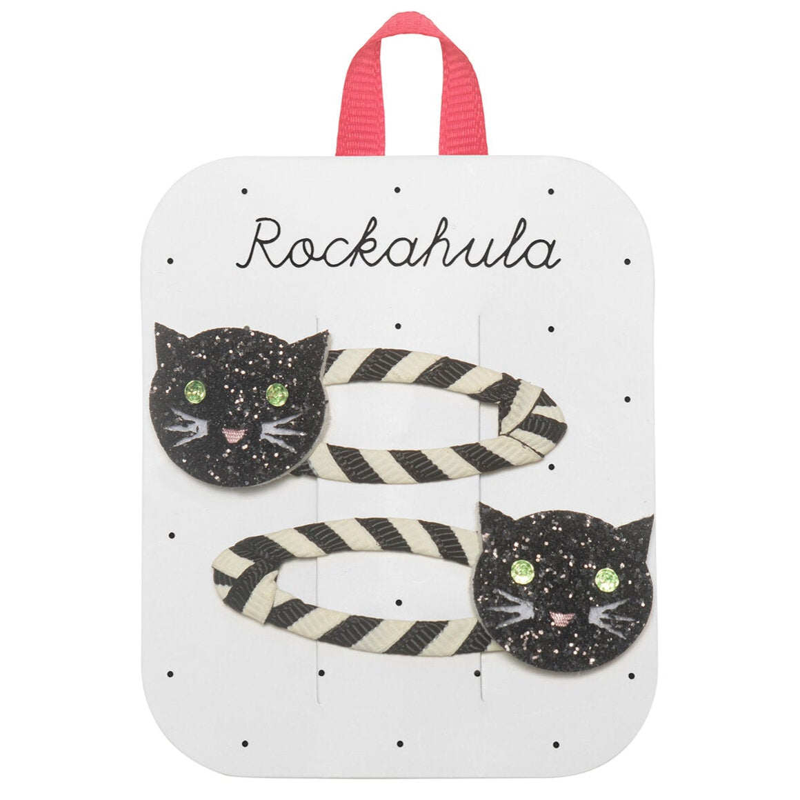 Clips para el pelo ROCKAHULA Kids · stripy cat