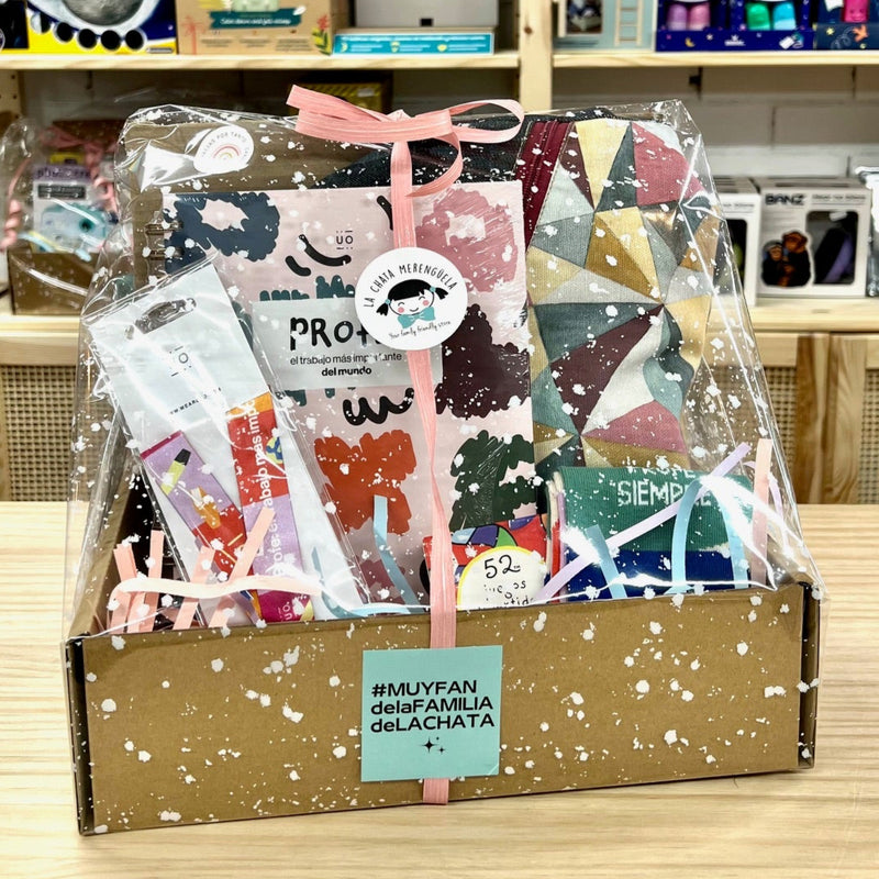 Cesta para profesores y profesoras