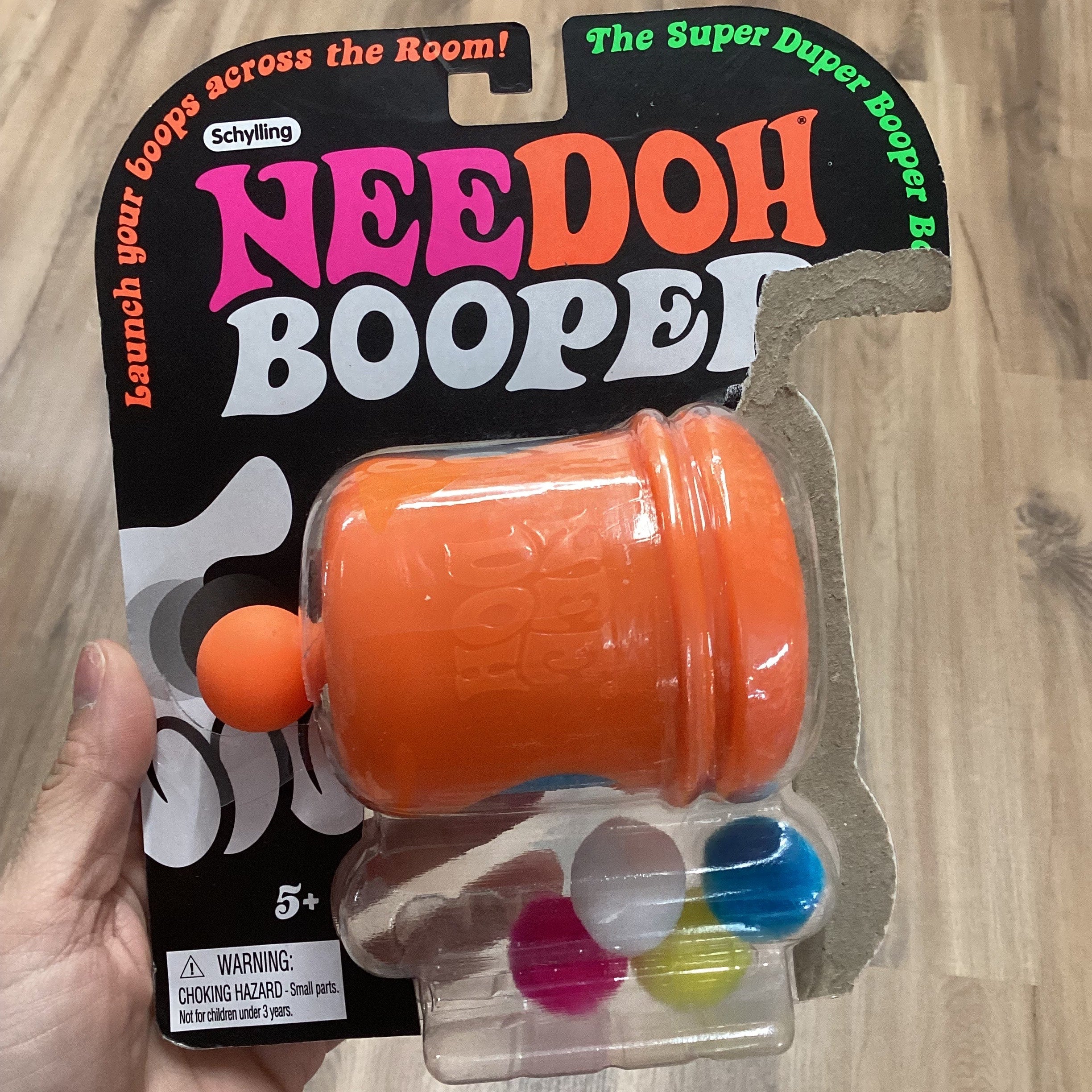 ¡CAJA DAÑADA! Needoh Booper en naranja