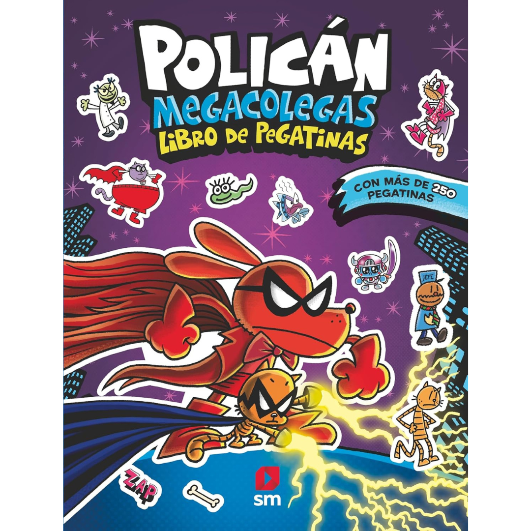 POLICÁN megacolegas: libro de pegatinas