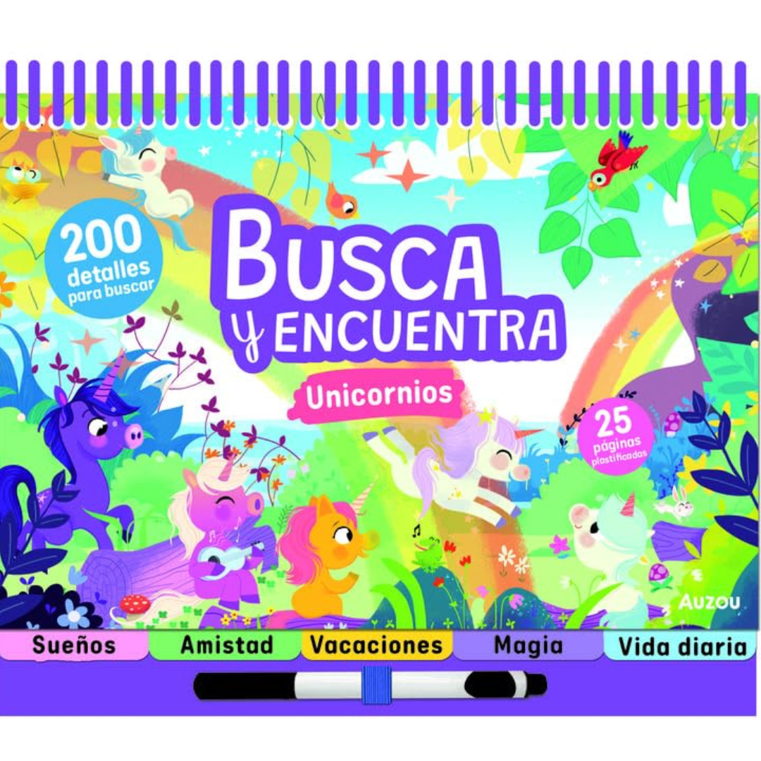 Busca y encuentra unicornios