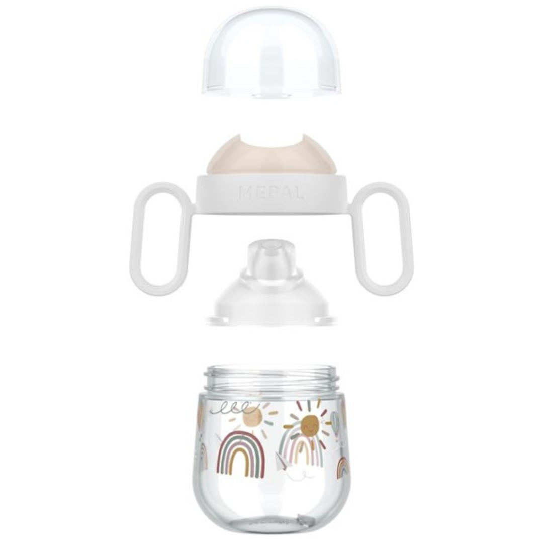 Vaso antiderrame 200ml. · rainbow