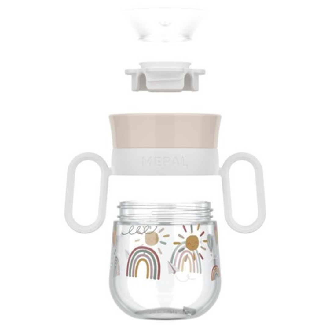 Vaso antiderrame 360º 200ml. · rainbow