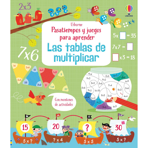 Pasatiempos y juegos para aprender · Las Tablas de Multiplicar