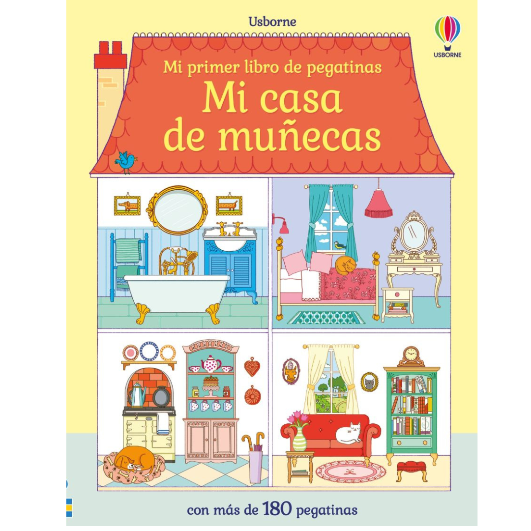 Mi primer libro de pegatinas · Mi casa de muñecas