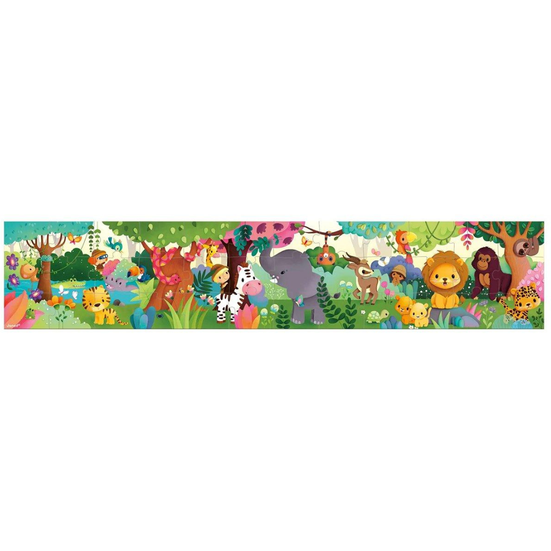 Puzzle animales salvajes: 36 piezas