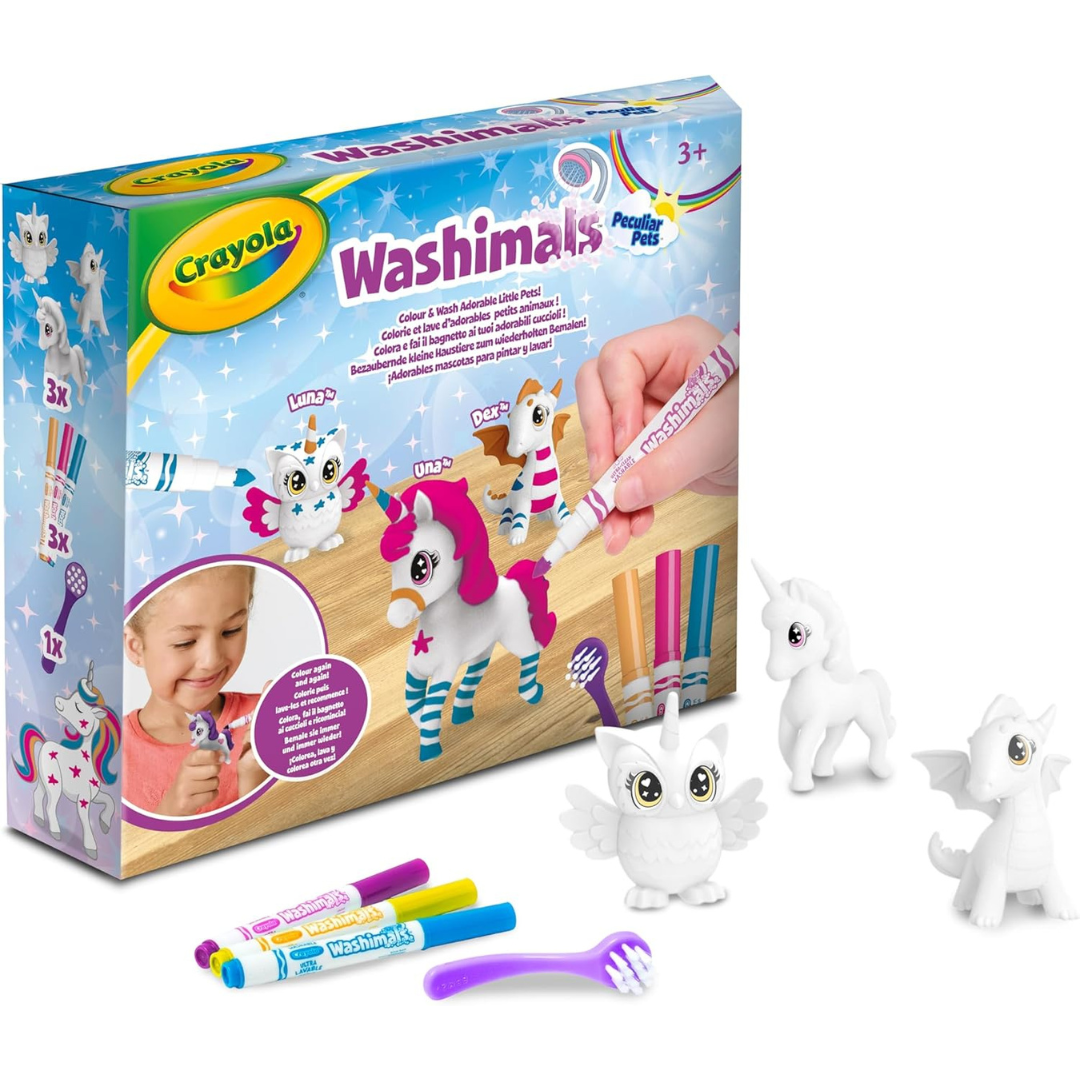 Washimals para colorear · Animales Fantásticos
