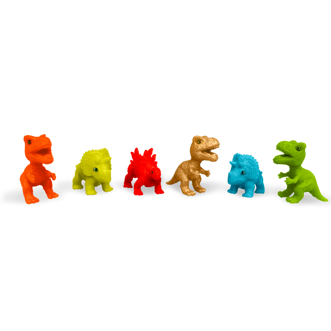6 Bombas de baño dinosaurios ¡sorpresa!