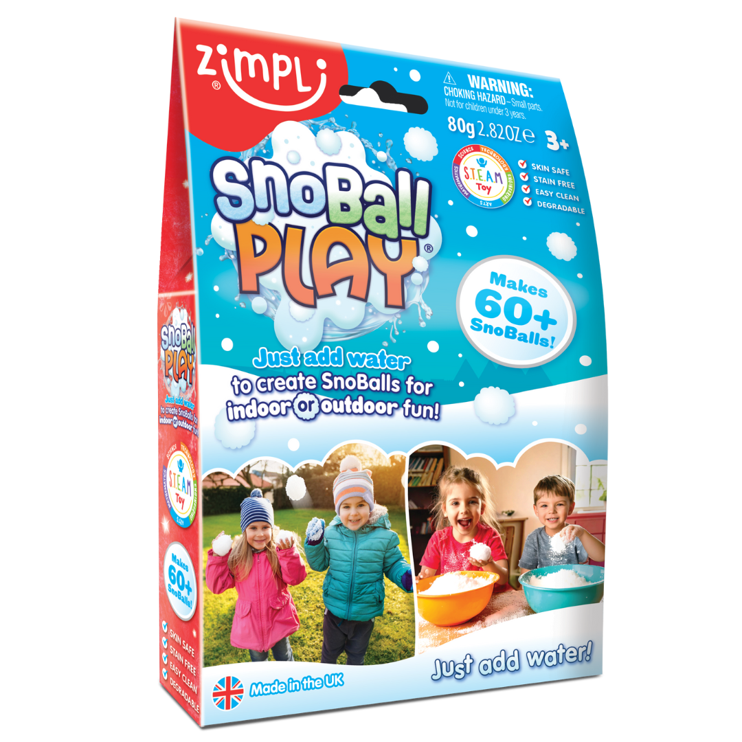 Crea 60 bolas de nieve ¡para jugar! SNOBALL PLAY