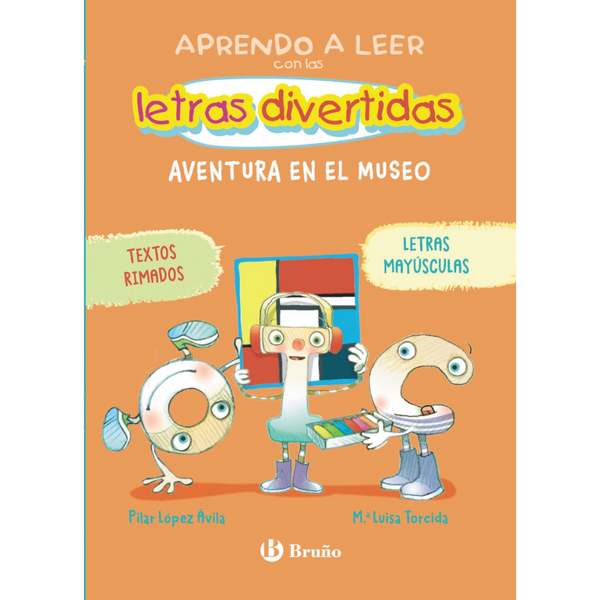 Aprendo a leer con las letras divertidas 4 · Aventura en el museo