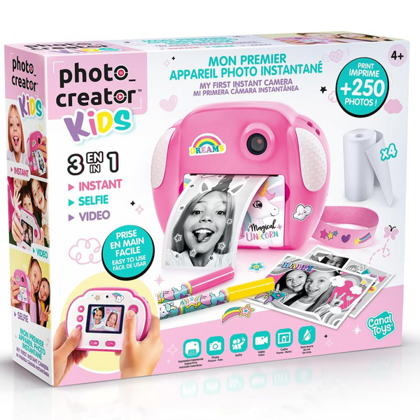 Cámara Instantanea Photo Creator Kids Unicorn