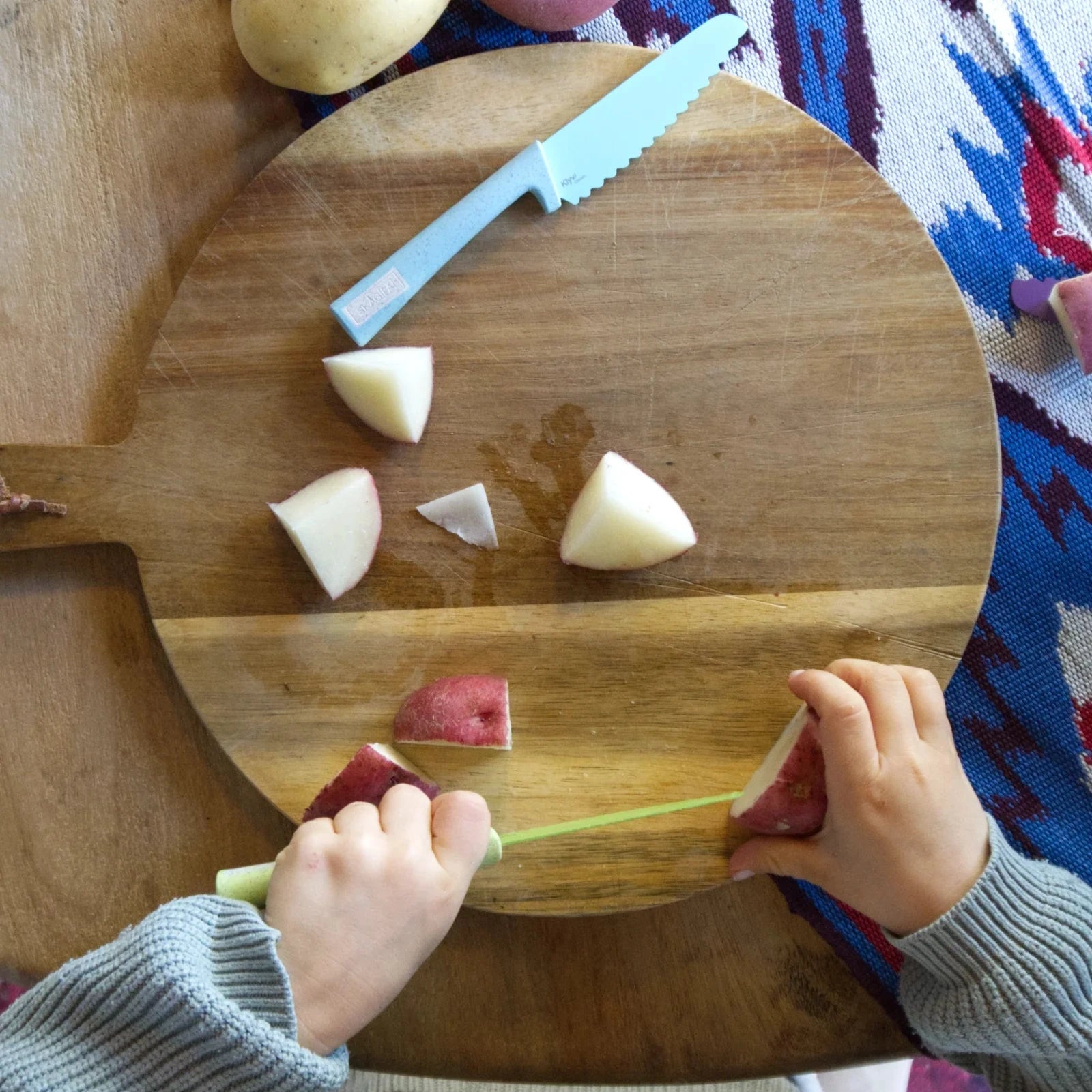 Cuchillo infantil seguro KLYV classic