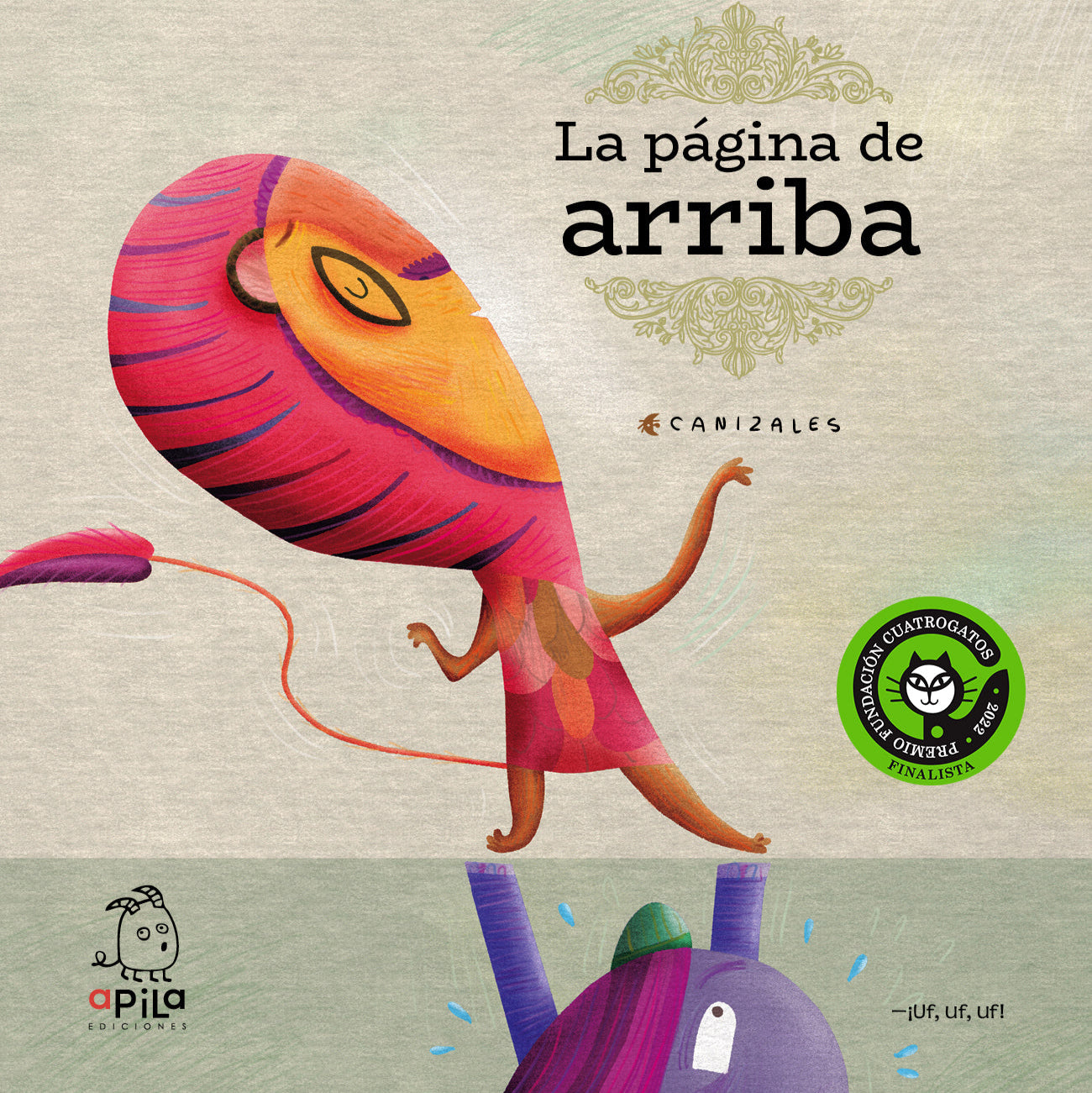La página de arriba