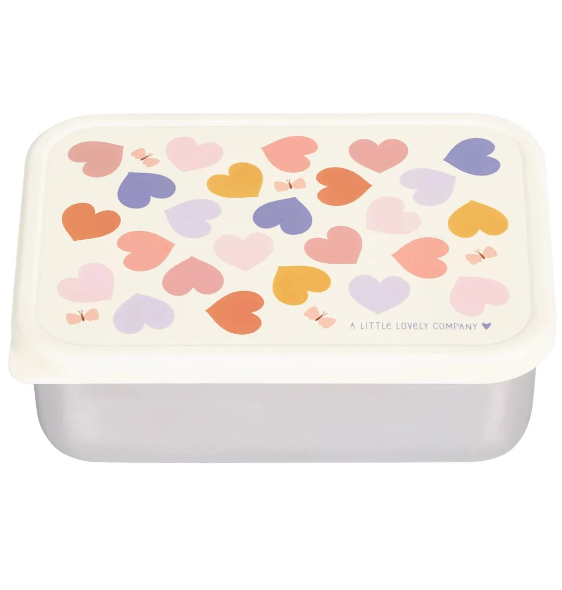 Fiambrera de acero ALLC · corazones