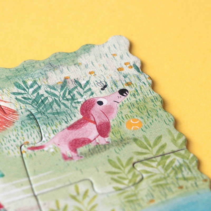 Puzzle pocket ¡reversible!: cats & dogs