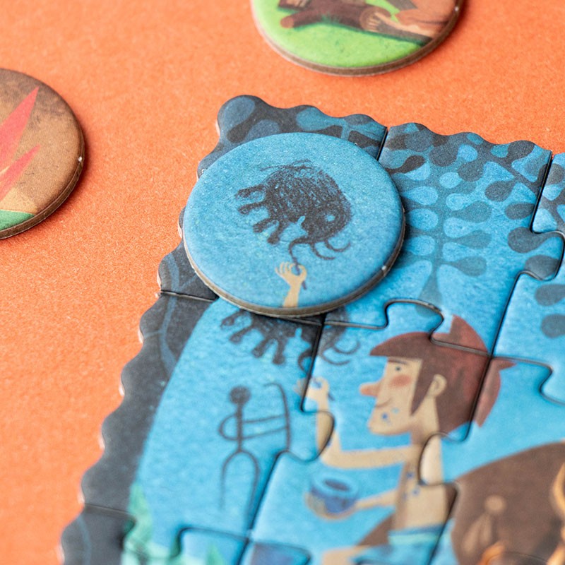 Puzzle pocket: mamut