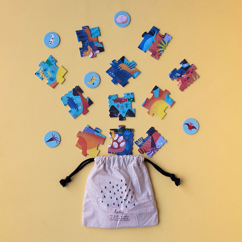 Puzzle pocket: my little dino