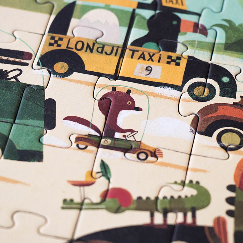 Puzzle pocket: vroom vroom