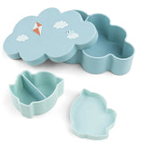 Set de almuerzo con botella DONEBYDEER playground · azul