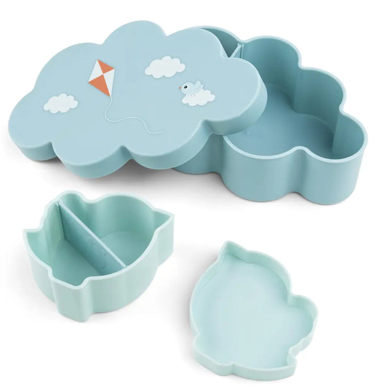 Set de almuerzo con botella DONEBYDEER playground · azul