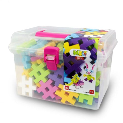 Construcciones Meli · Travel Box Maxi Pastel 110 piezas