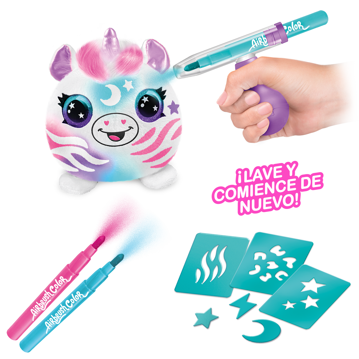 Colorea tu mascota ¡con spray!