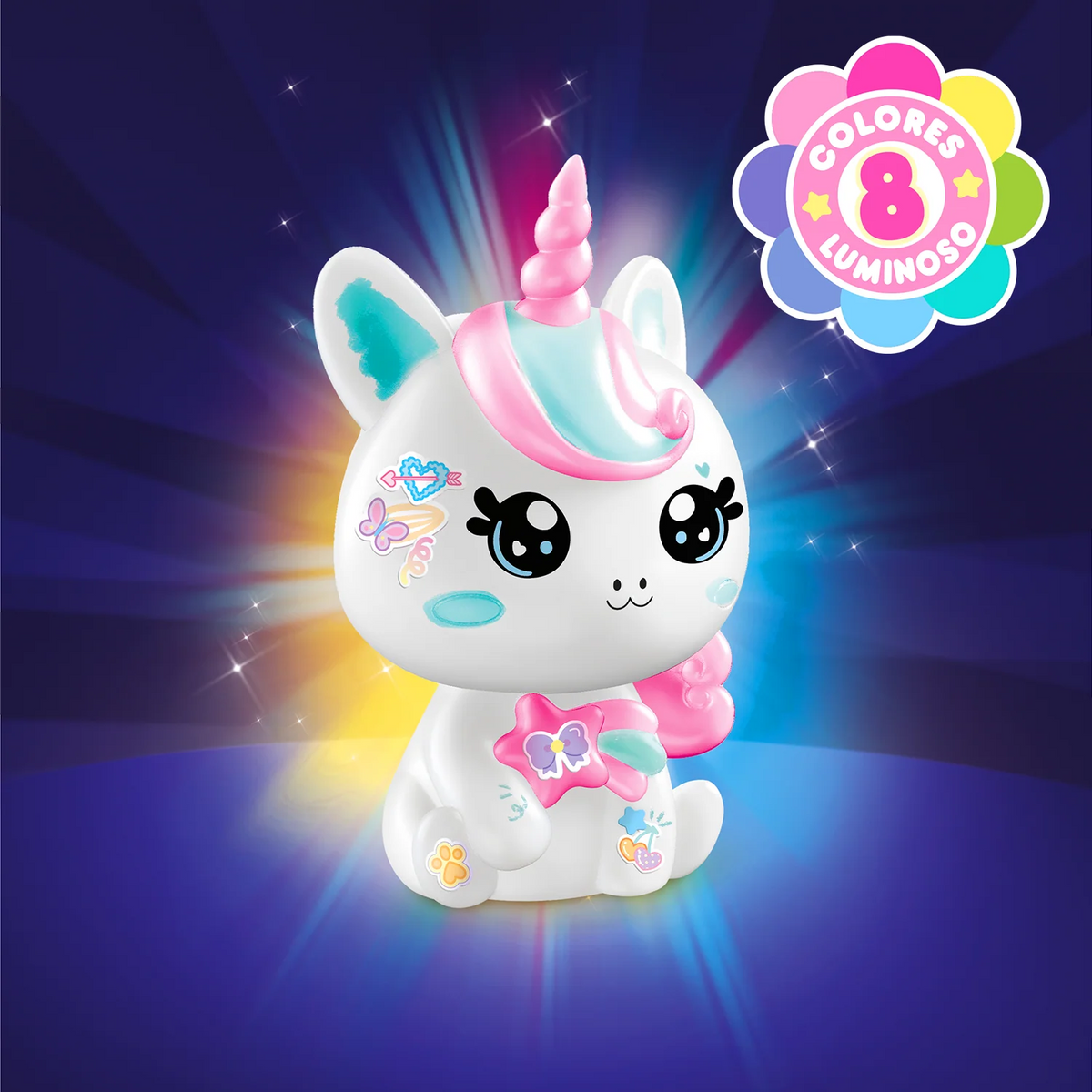 Unicornio ¡con luz! para decorar