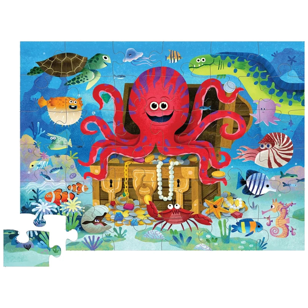 Puzzle tesoros del pulpo: 36 piezas