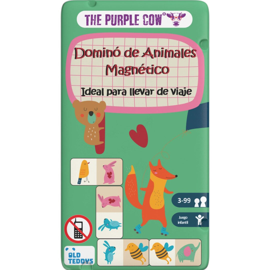 Juego magnético de viaje: DOMINÓ DE ANIMALES
