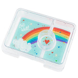 Yumbox Snack · Rainbow aqua