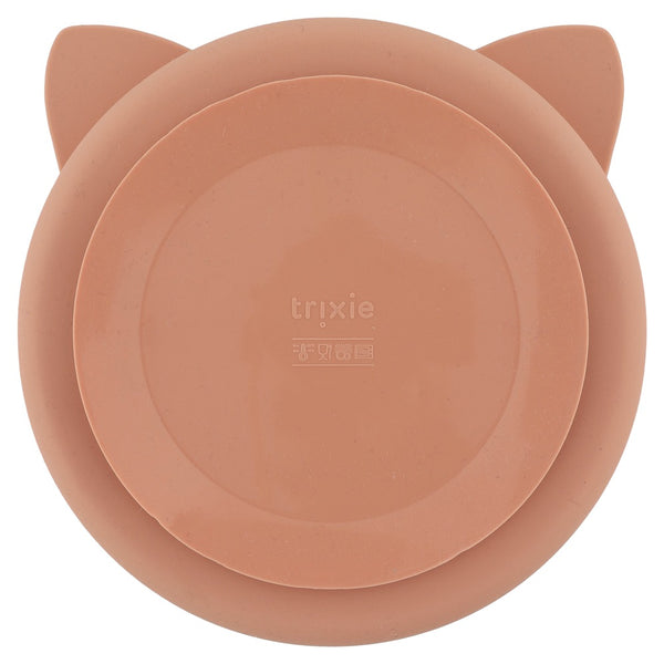 Plato silicona con Compartimentos Trixie · Gato