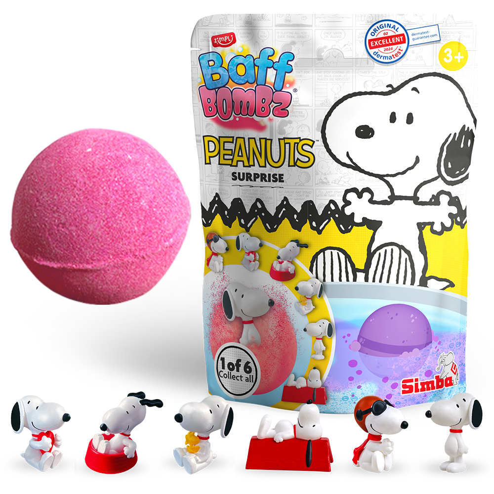 Bomba de baño SNOOPY ¡sorpresa!