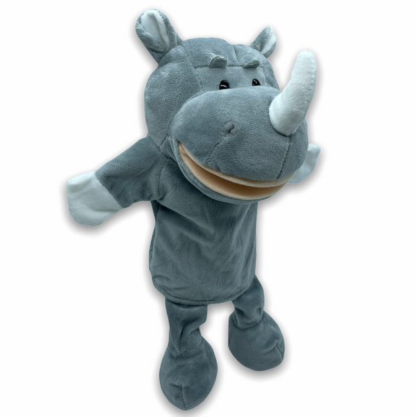 Marioneta de mano · Rinoceronte