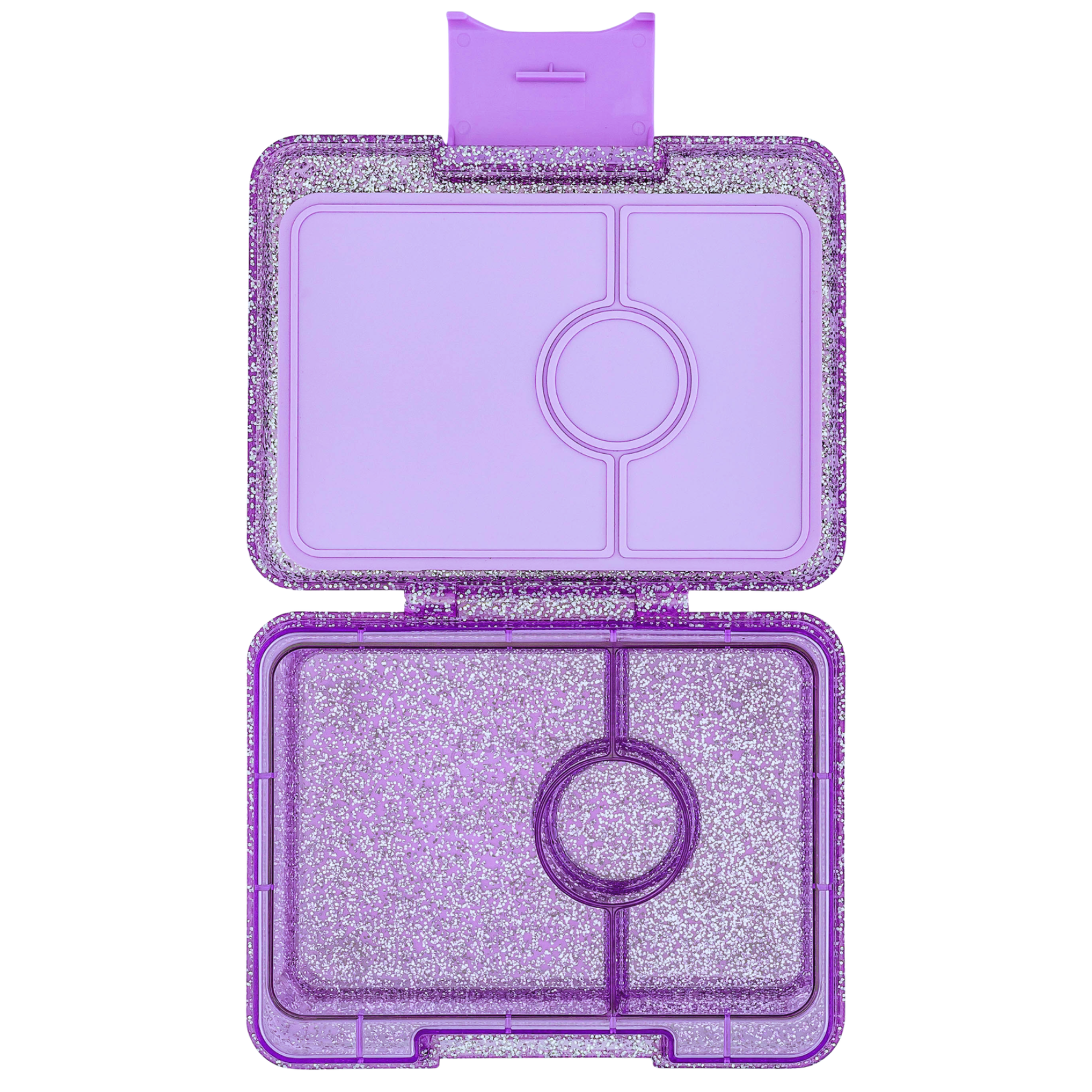 Yumbox SNACK · glitter purple