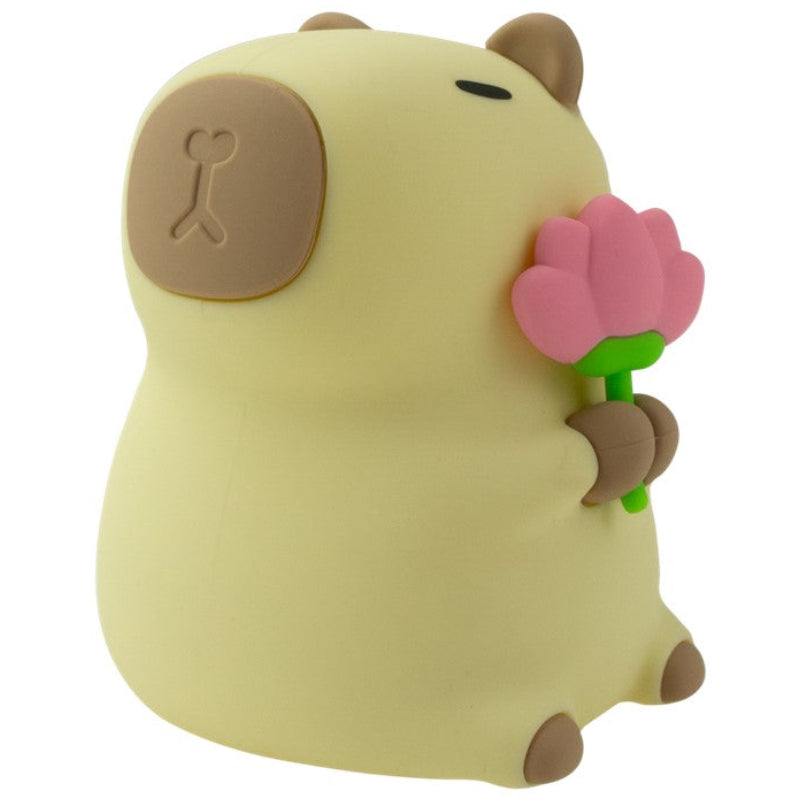 Lámpara de noche LED MARY´S · capibara con flores