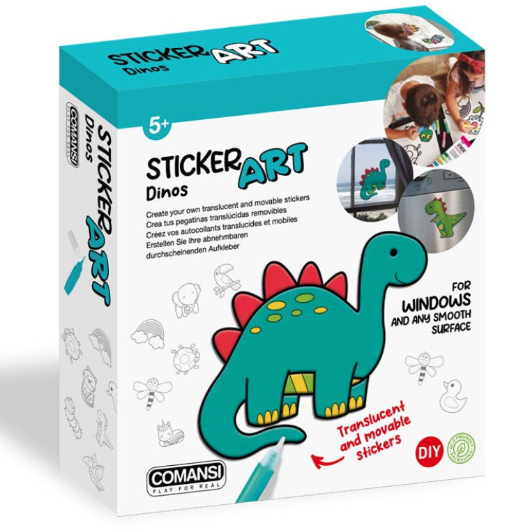 Crea tus pegatinas translúcidas STICKER ART