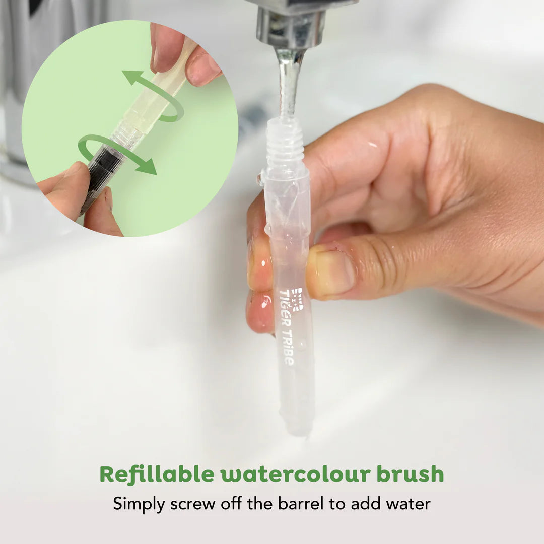 Pinta con acuarelas · dinosaurios