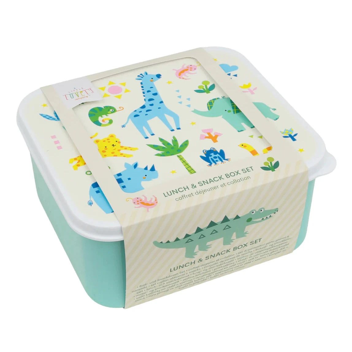 4 cajas snacks ALLC · jungla