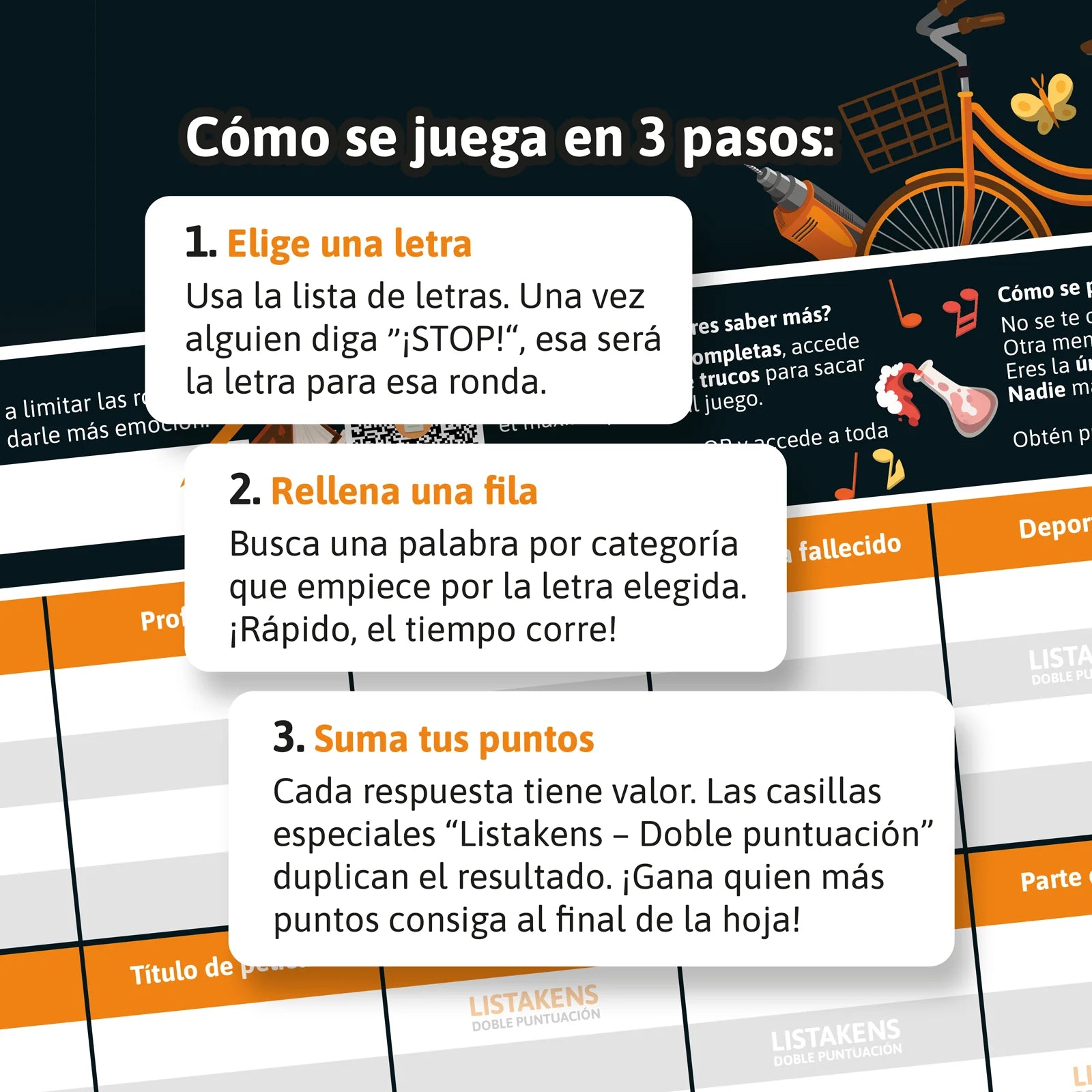 Listos, listas y listakens: edición clásica
