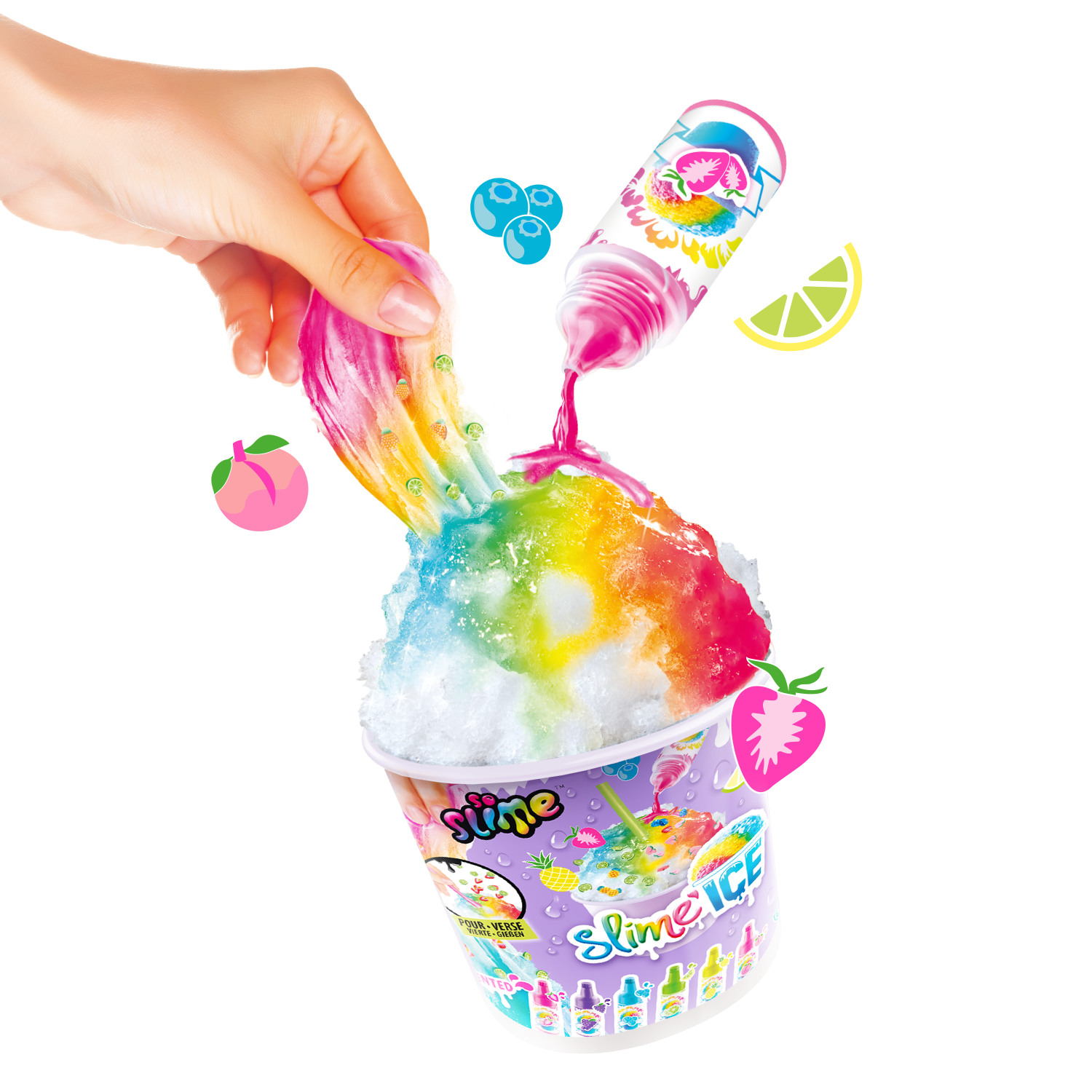 Crea tu helado ¡de slime!