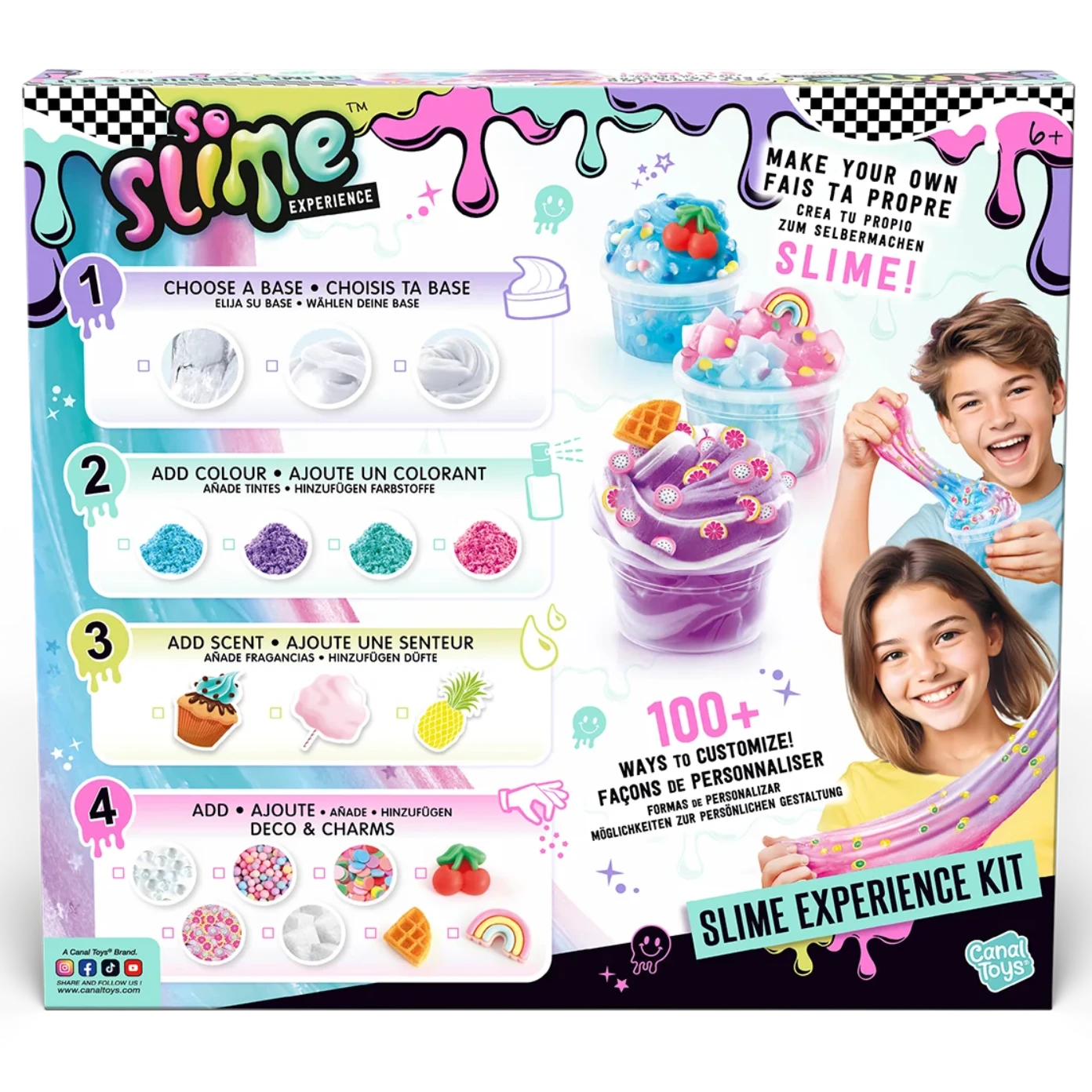 Premium slime experience kit