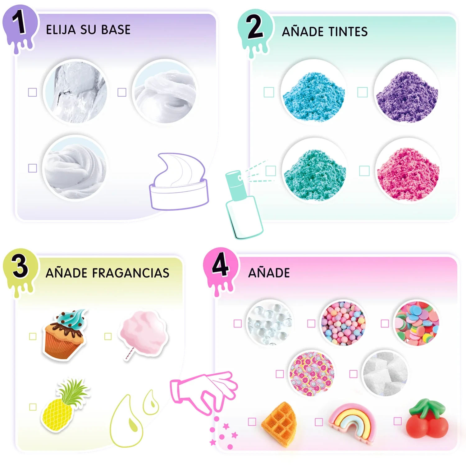 Premium slime experience kit