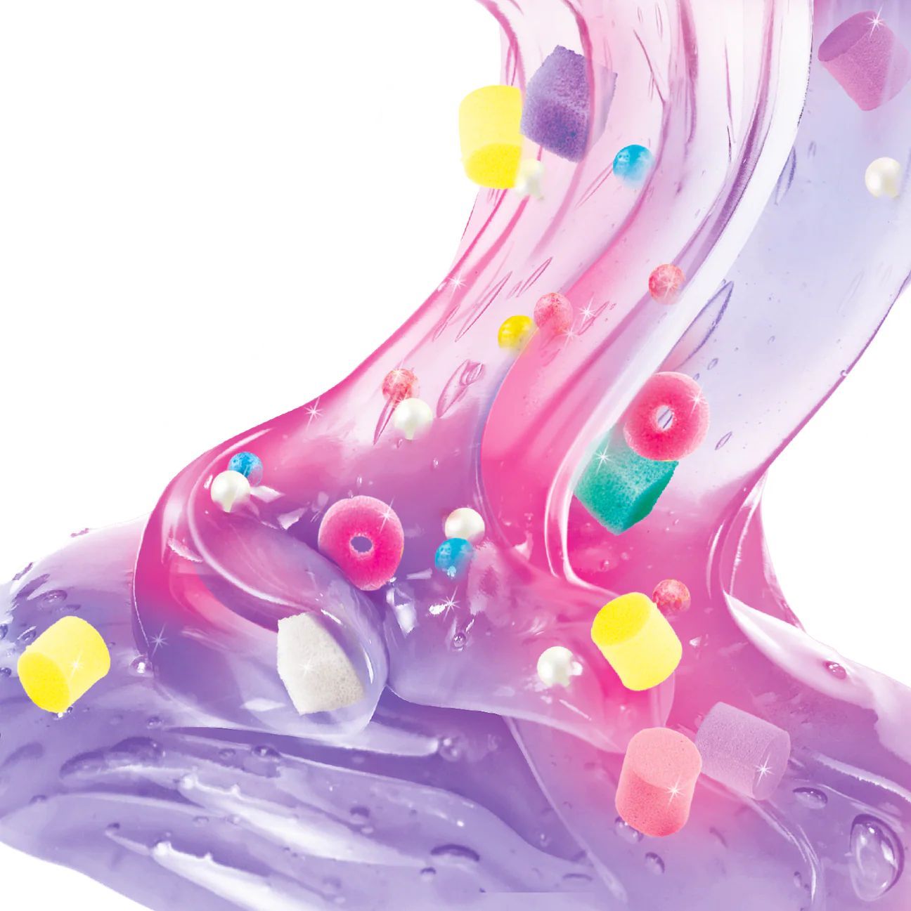 Cubo de 2 slimes ¡con 4 decoraciones!