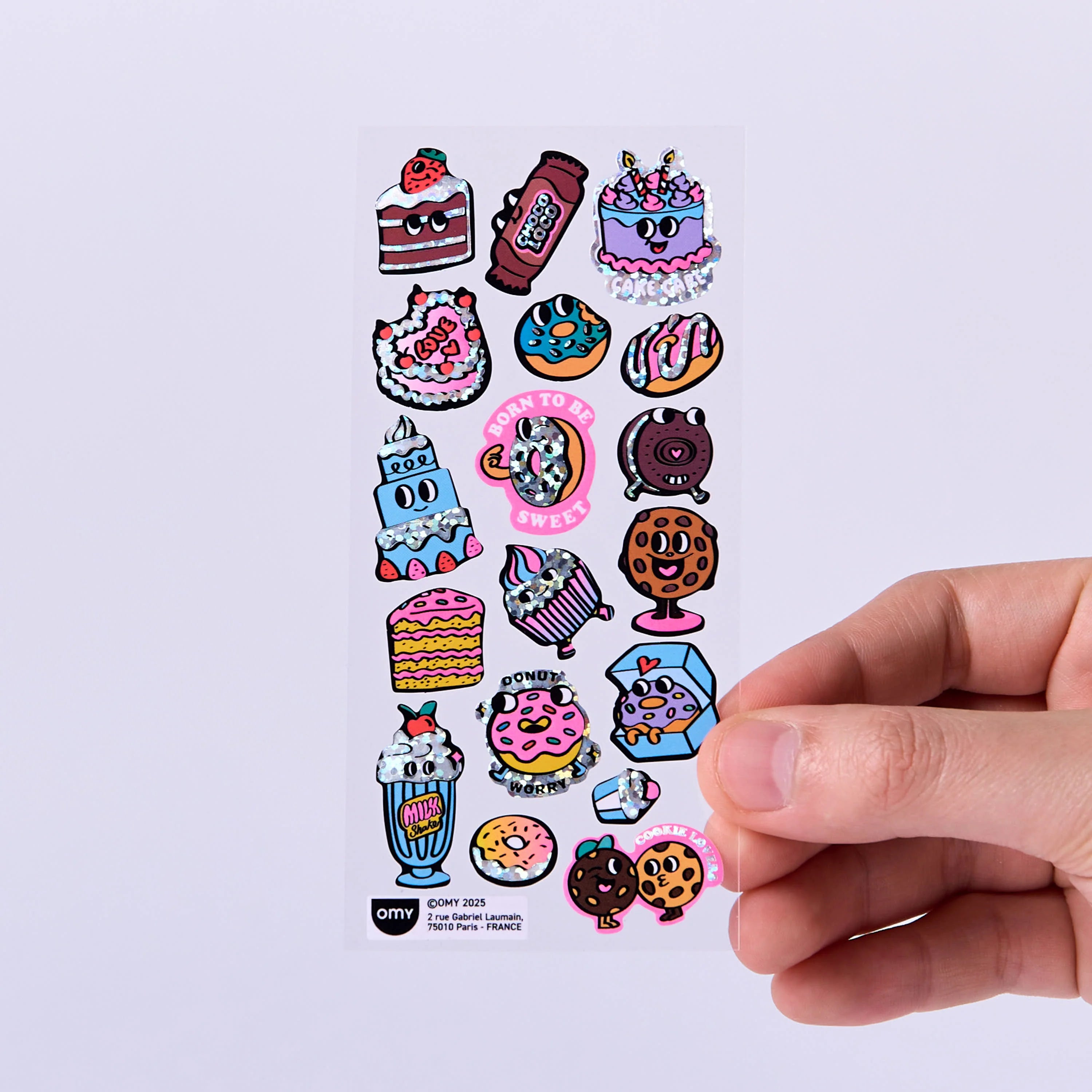 Stickers iconic OMY · donuts