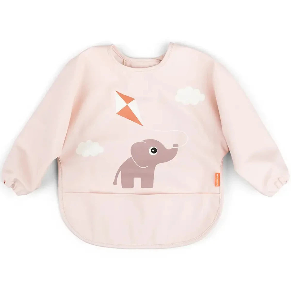 Babero con mangas DONEBYDEER · playgrond rosa