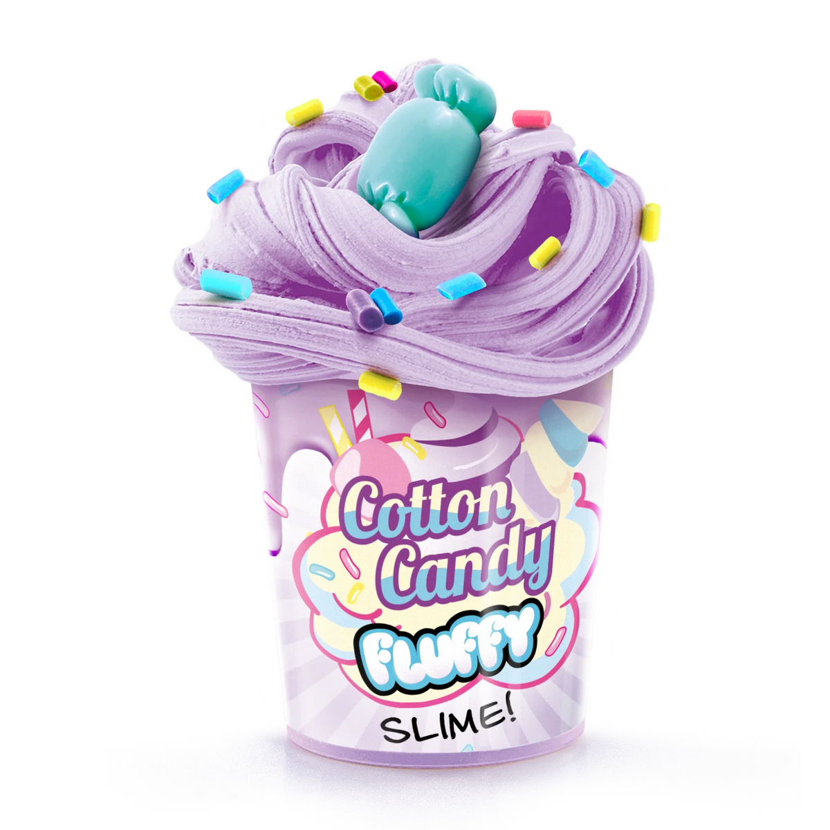 3 slimes fluffy ¡súper esponjoso!