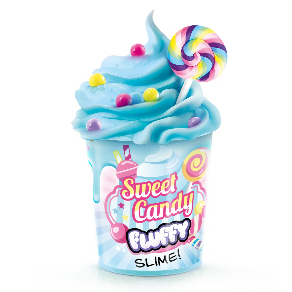 3 slimes fluffy ¡súper esponjoso!