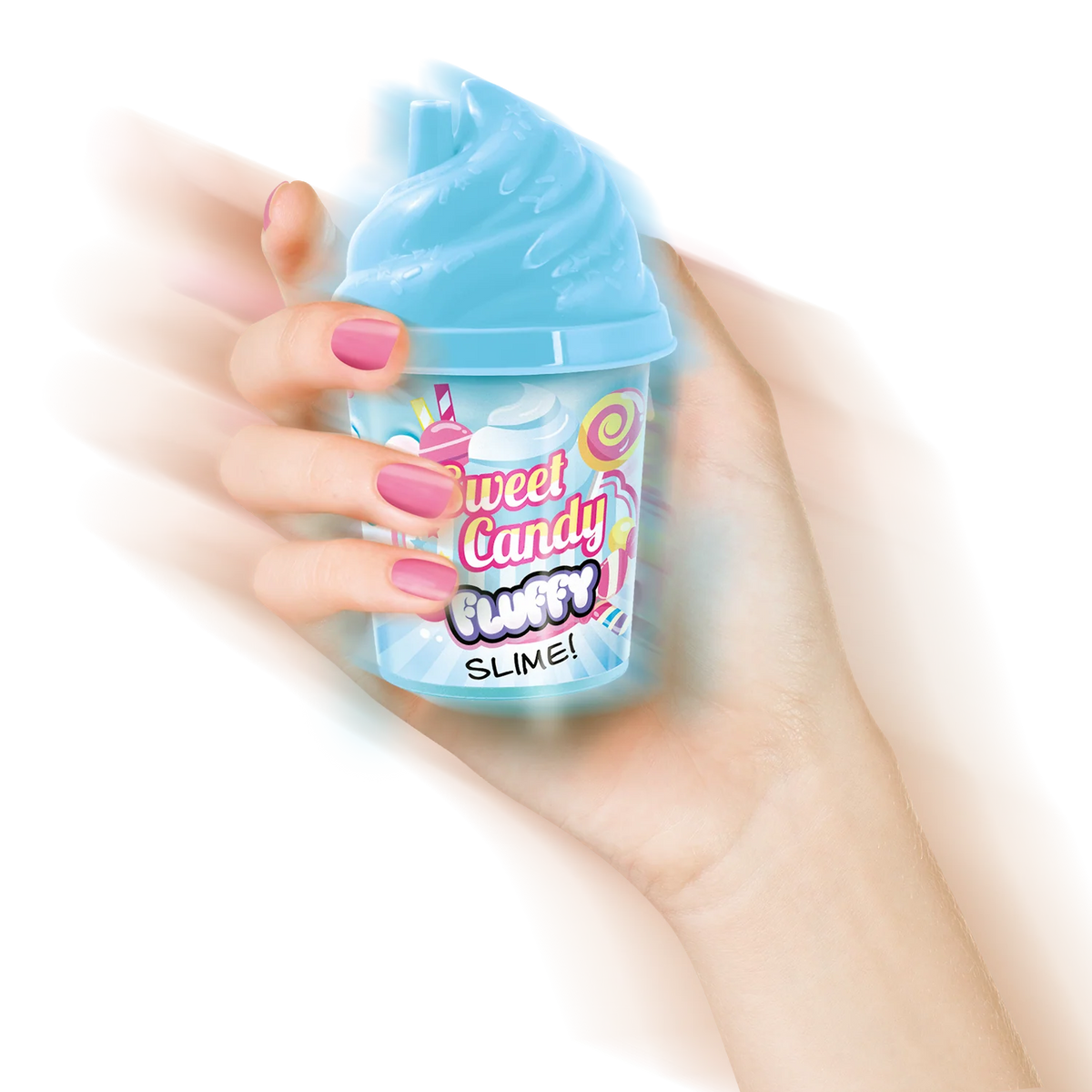 3 slimes fluffy ¡súper esponjoso!