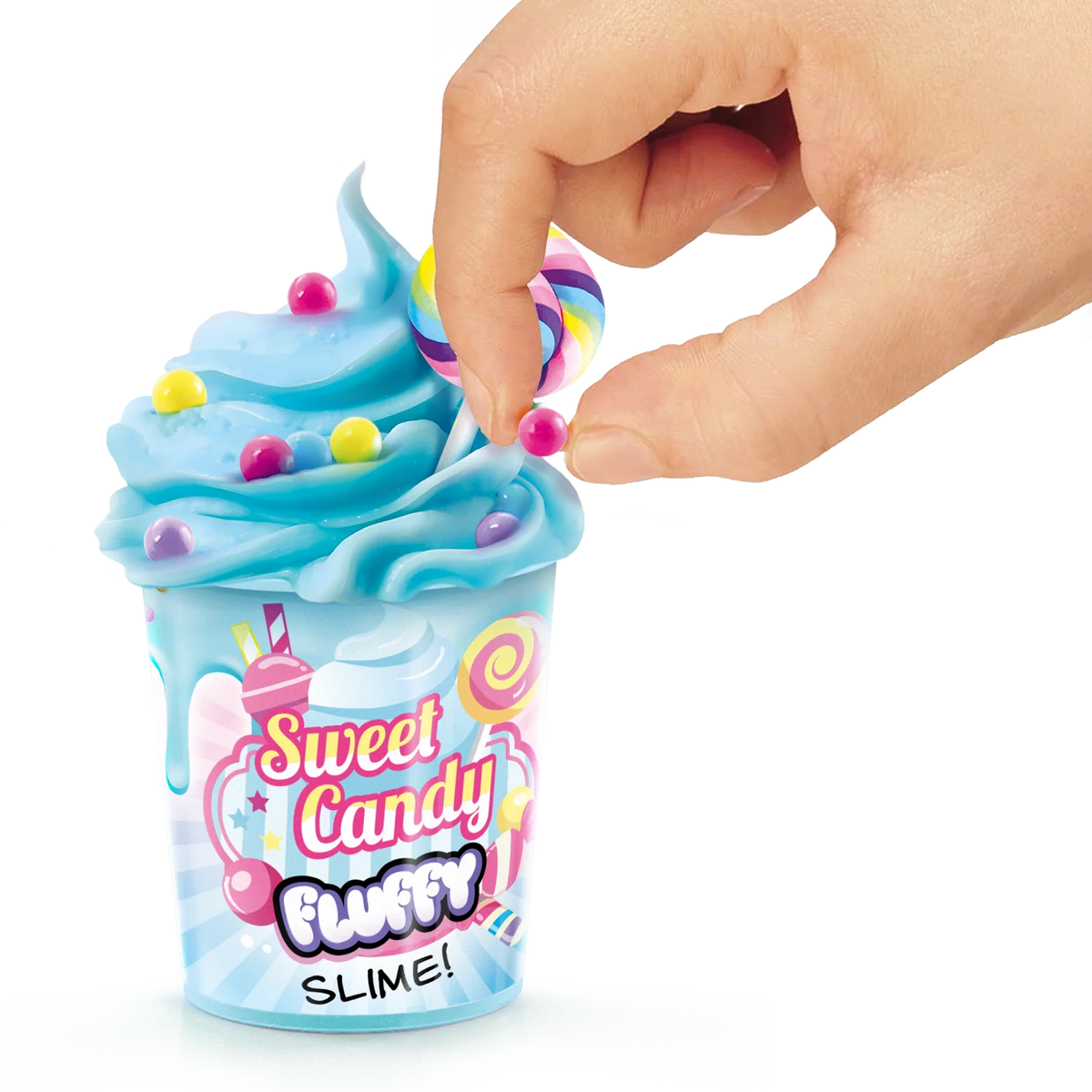 3 slimes fluffy ¡súper esponjoso!